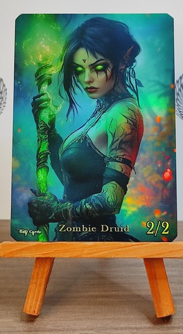Foil Zombie Druid #1